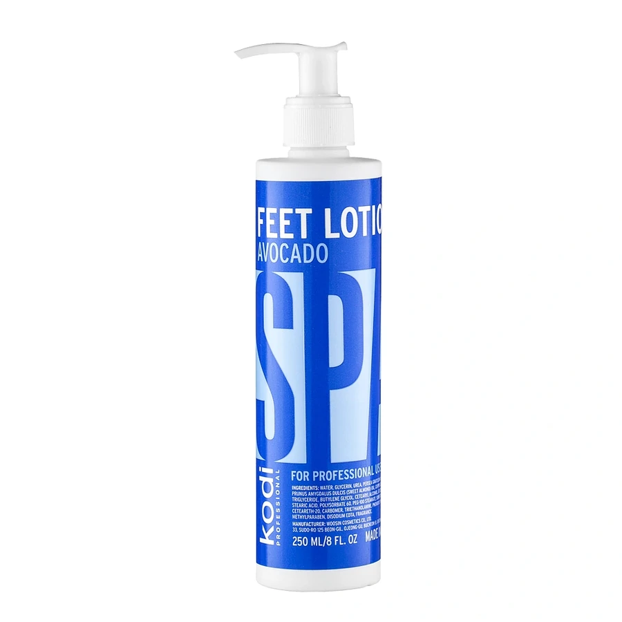 Зволожуючий лосьйон для ніг Kodi Feet Lotion Avocado 250 мл