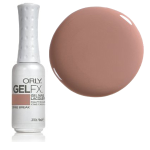 Гель-лак ORLY Gel FX Coffee Break світлий бежево-коричневий, емаль 9 мл