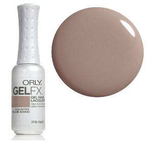 Гель-лак ORLY Gel FX Country Club Khaki колір хакі, сіро-коричневий, емаль 9 мл