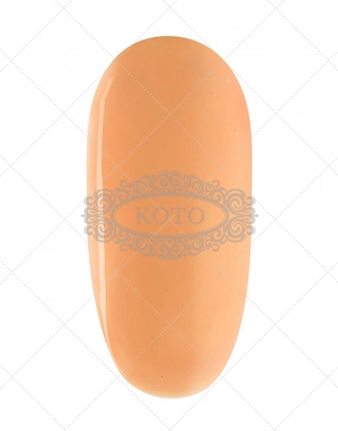 Однофазний гель-лак Koto Gel Polish 528 блідо-персиковий, емаль 5 мл