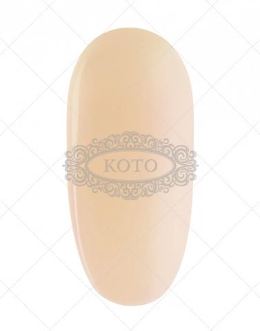 Гель-лак Koto Gel Polish 558 світлий бежевий, емаль 5 мл