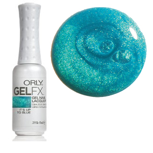 Гель-лак ORLY Gel FX It is Up to Blue бірюзово-блакитний, перламутр 9 мл
