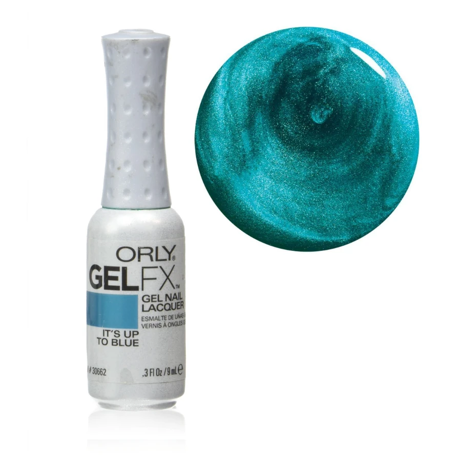Гель-лак ORLY Gel FX It is Up to Blue бірюзово-блакитний, перламутр 9 мл