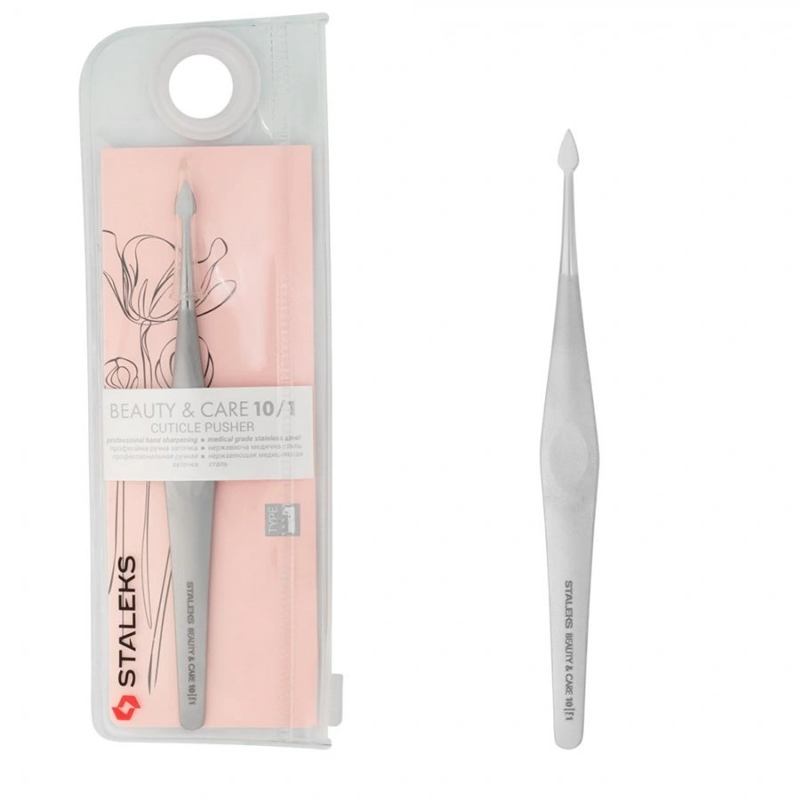 Манікюрна лопатка Staleks BEAUTY & CARE 10 TYPE 1 (ЛМ-01) піка