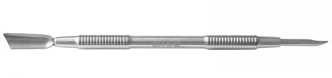 Лопатка манікюрна "сталева" Staleks Manicure Pusher Round Blade Л-04 ст скошена лопатка + скошений пугер