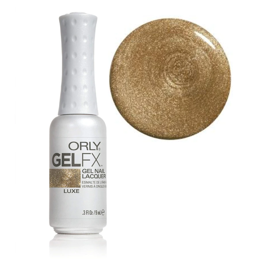 Гель-лак ORLY Gel FX Luxe золоті щільні блискітки 9 мл