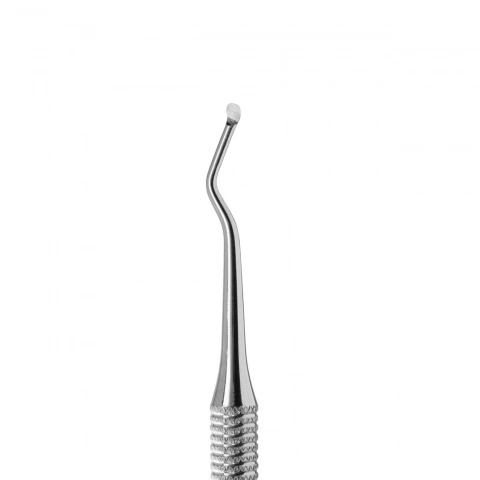 Кюретка двостороння, напівсфера сталева Staleks Manicure spatula steel