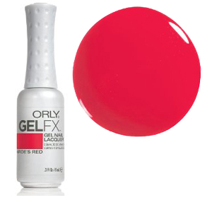 Гель-лак ORLY Gel FX Monroes Red малиново-червоний, емаль 9 мл