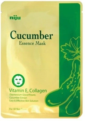 Огіркова маска-серветка для обличчя Konad Cucumber Essence Mask 17 мл