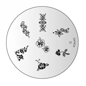 Диск для стемпінгу S1 Konad Pattern S1