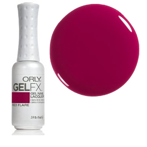 Гель-лак ORLY Gel FX Red Flare вишневий, емаль 9 мл