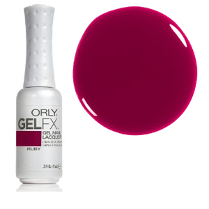 Гель-лак ORLY Gel FX Ruby червоно-коричневе бордо, емаль 9 мл