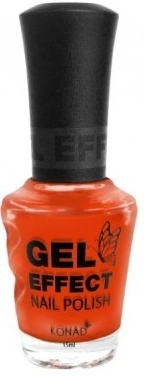 Лак з ефектом гелю Konad Gel Effect Nail Polish Tangerine Orange помаранчевий, емаль 15 мл