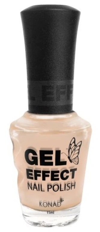 Лак з ефектом гелю Konad Gel Effect Nail Polish Baby Beige бежевий, емаль 15 мл