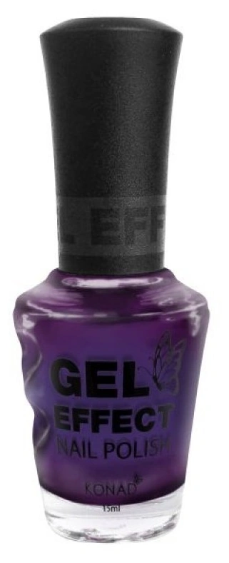 Лак з ефектом гелю Konad Gel Effect Nail Polish Urban Violet фіолетовий, емаль 15 мл