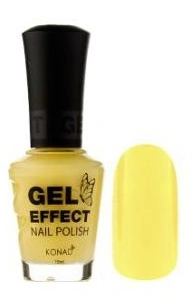 Лак із ефектом гелю Konad Gel Effect Nail Polish Sunny Yellow жовтий, емаль 15 мл