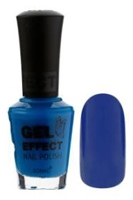 Лак із ефектом гелю Konad Gel Effect Nail Polish Deep Sea Blue синій, емаль 15 мл