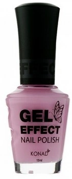 Лак з ефектом гелю Konad Gel Effect Nail Polish Sweet Pink рожевий, емаль 15 мл
