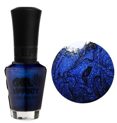Лак з ефектом гелю Konad Gel Effect Nail Polish Blue Sapphire сапфірово-синій із шиммером 15 мл