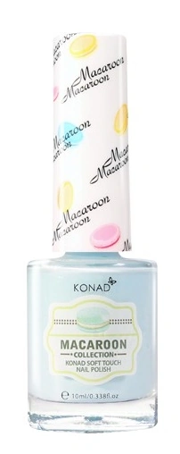 Лак матовий Konad Nail Polish Macaroon Blue Cheese блакитний, емаль 10 мл