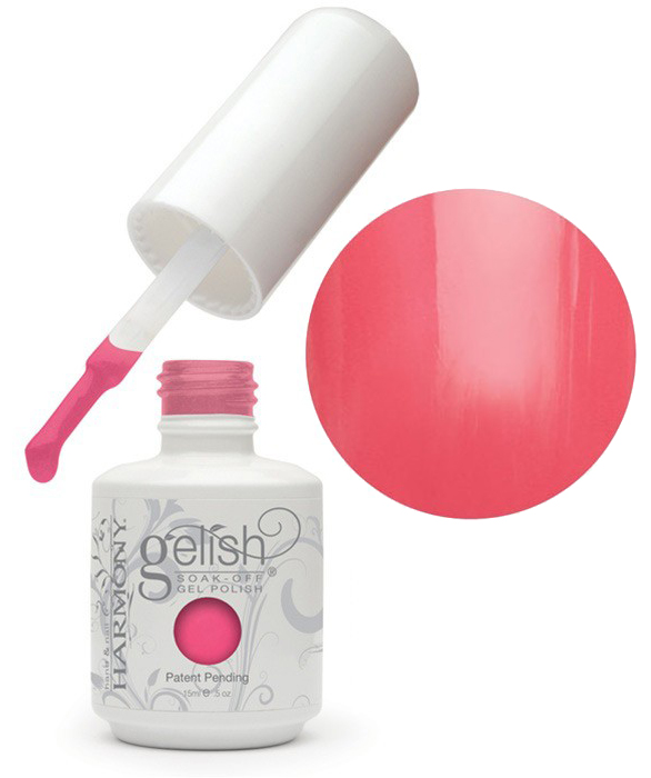 Гель-лак Harmony Gelish Passion щільний яскраво-рожевий, емаль 15 мл