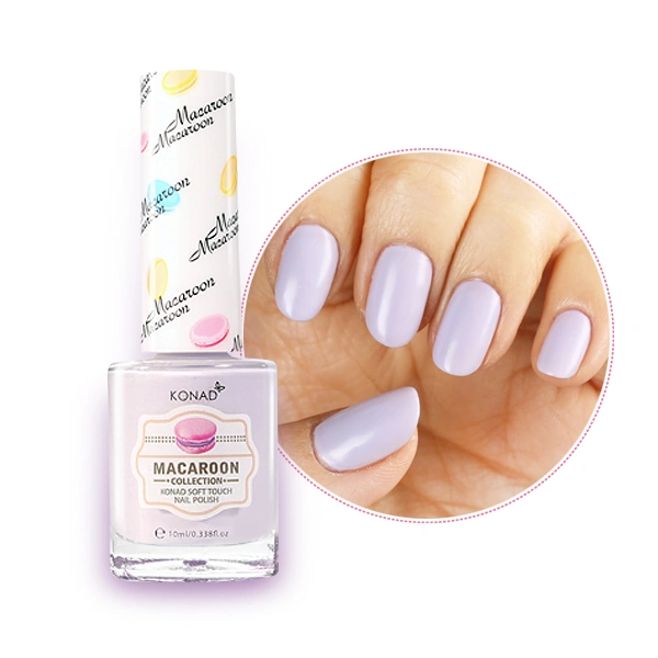 Лак матовий Konad Nail Polish Macaroon Lavender лавандовий, емаль 10 мл