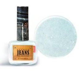 Текстурний лак Konad Nail Collection Jeans Ice Jeans холодний блакитний із шиммером 10 мл