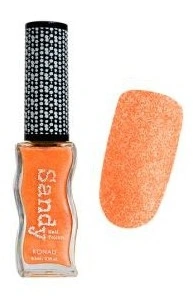 Текстурний лак Konad Sandy Nail Polish Pastel Tangerine пастельний мандариновий із шиммером 9.5 мл