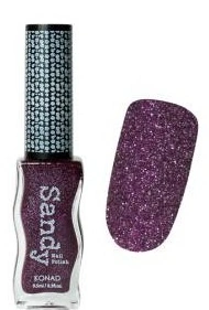 Текстурний лак Konad Sandy Nail Polish Glitter Purple пурпурний з глітером 9.5 мл