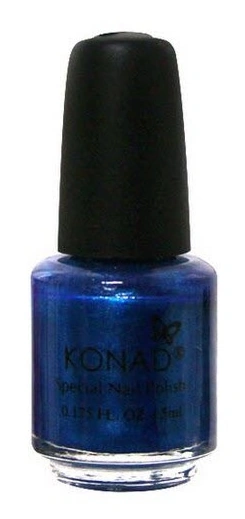 Лак для стемпінгу Konad Special Nail Polish Blue Pearl синій, перламутр 5 мл