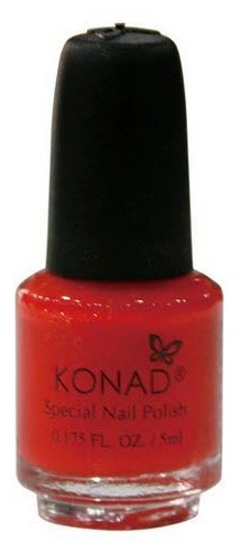 Лак для стемпінгу Konad Special Nail Polish Orange Pearl помаранчевий, перламутр 5 мл