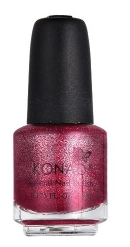 Лак для стемпінгу Konad Special Nail Polish Pinky Red малиновий із шиммером 5 мл
