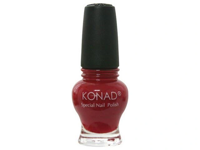 Лак для стемпінгу Konad Special Nail Polish Princess Cool Red червоне вино, емаль 12 мл
