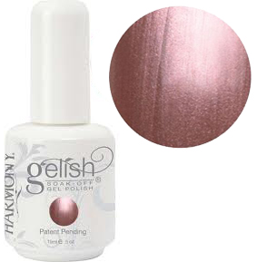Гель-лак Harmony Gelish Glamour Queen брудно-рожевий, перламутр 15 мл