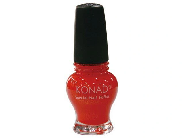 Лак для стемпінгу Konad Special Nail Polish Princess Orange Pearl помаранчевий, перламутр 12 мл