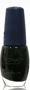 Лак Konad Regular Nail Polish Solid Black чорний, емаль 10 мл