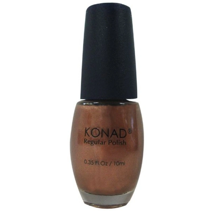 Лак Konad Regular Nail Polish Light Brown бронзовий із шиммером 10 мл