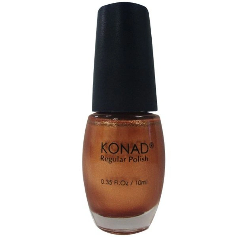 Лак Konad Regular Nail Polish Shining Gold бронзовий із шиммером 10 мл