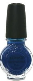 Лак для стемпінгу Konad Special Nail Polish Blue синій, емаль 11 мл