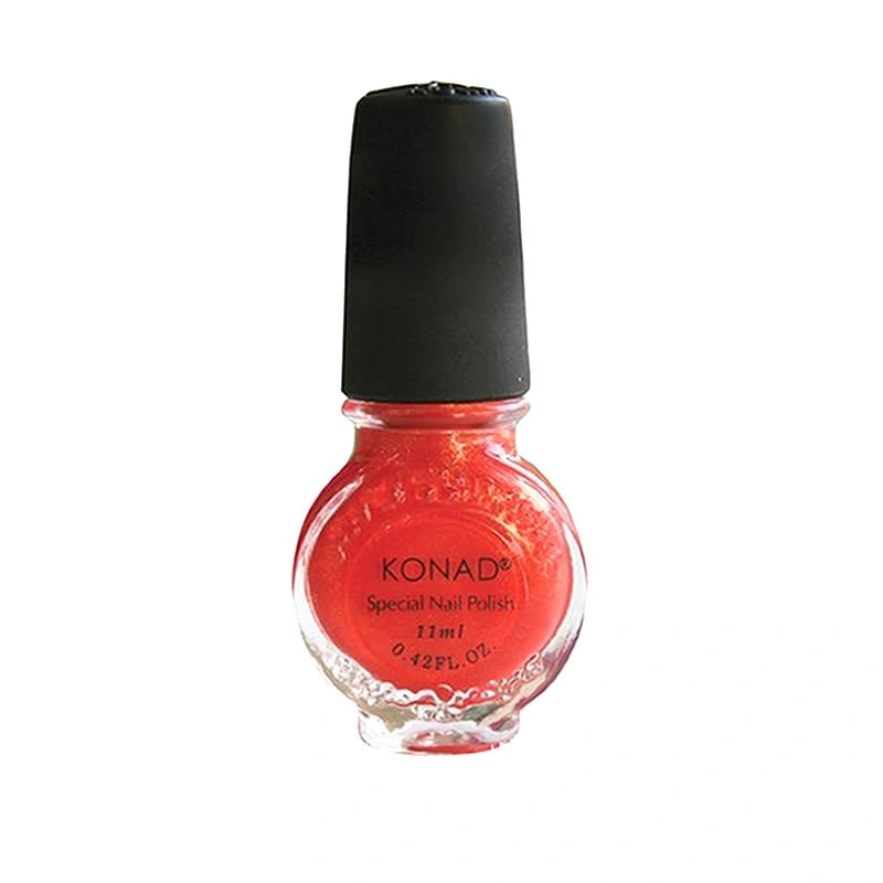 Лак для стемпінгу Konad Special Nail Polish Orange Pearl помаранчевий, перламутр 11 мл