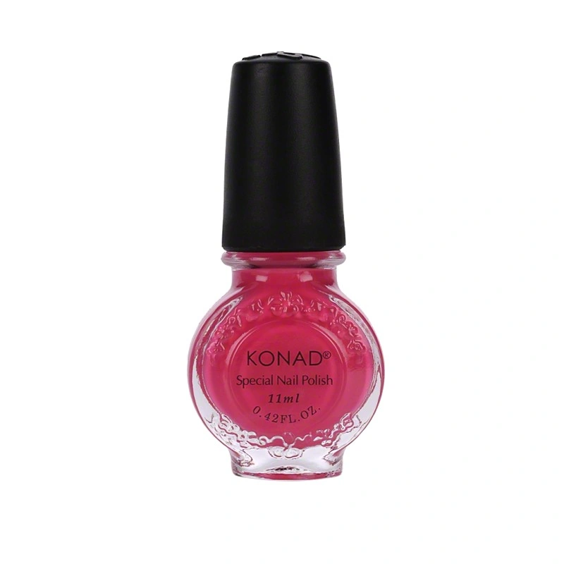 Лак для стемпінгу Konad Special Nail Polish Magenta маджента, емаль 11 мл