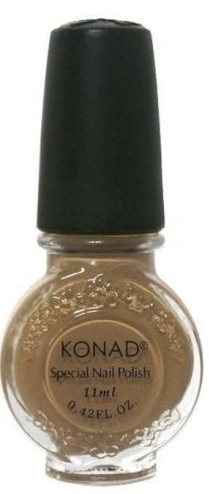 Лак для стемпінгу Konad Special Nail Polish Gray Pearl сіро-бежевий, перламутр 5 мл