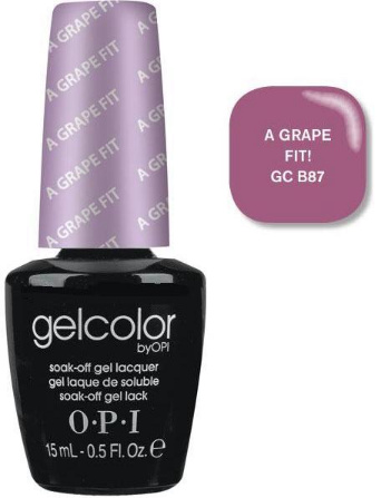 Гель-лак OPI A Grape Fit бузковий, емаль 15 мл