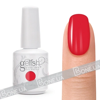 Гель-лак Harmony Gelish Fire Cracker 15мол яскраво-червоний, емаль