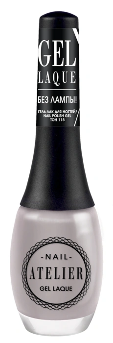 Лак Vivienne Sabo Nail Atelier №115 ніжно сірий, емаль 12 мл
