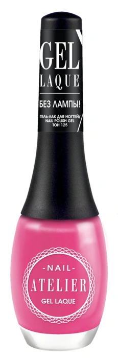 Лак Vivienne Sabo Nail Atelier №125 рожева фуксія, емаль 12 мл