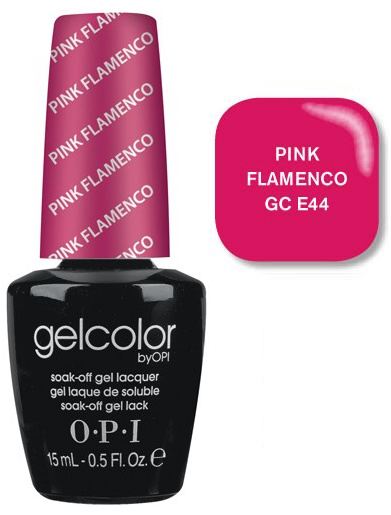 Гель-лак OPI Pink Flamenco рожева фуксія, емаль 15 мл