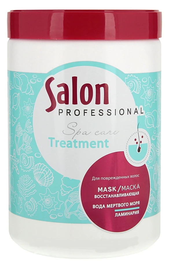 Маска, що відновлює для пошкодженого волосся Salon Professional Hair Restoring Mask 1000 ml