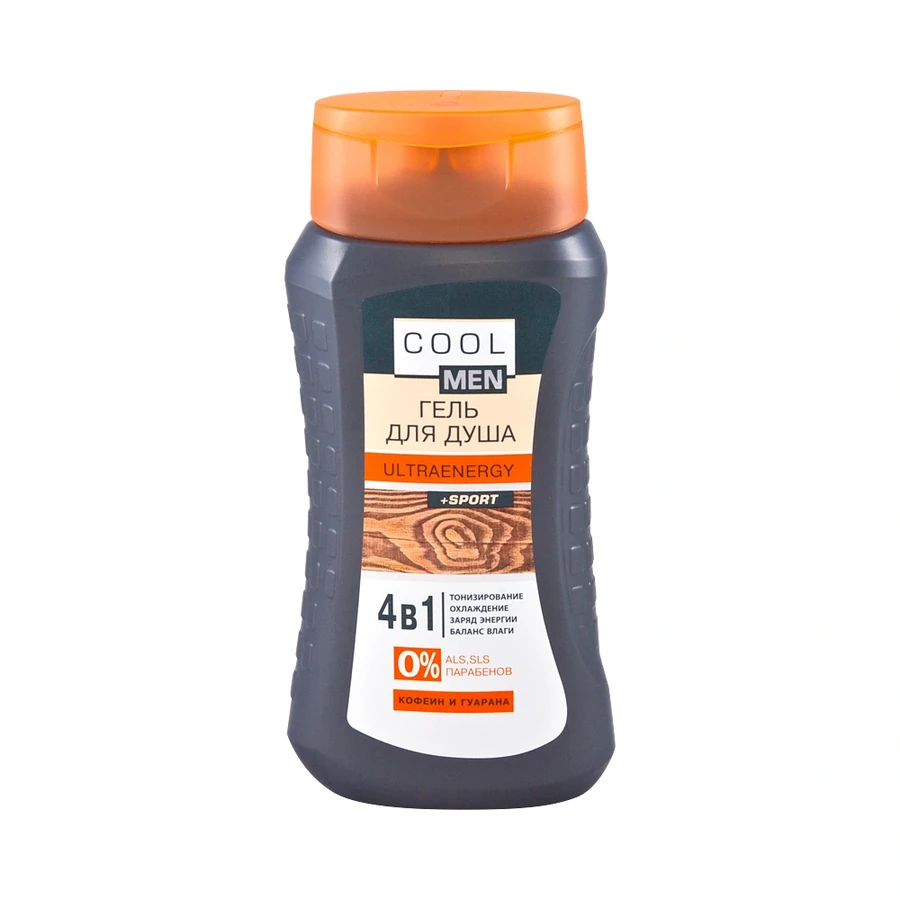 Гель для душу для чоловіків Cool men Shower Gel кофеїн та гуарана 250 мл