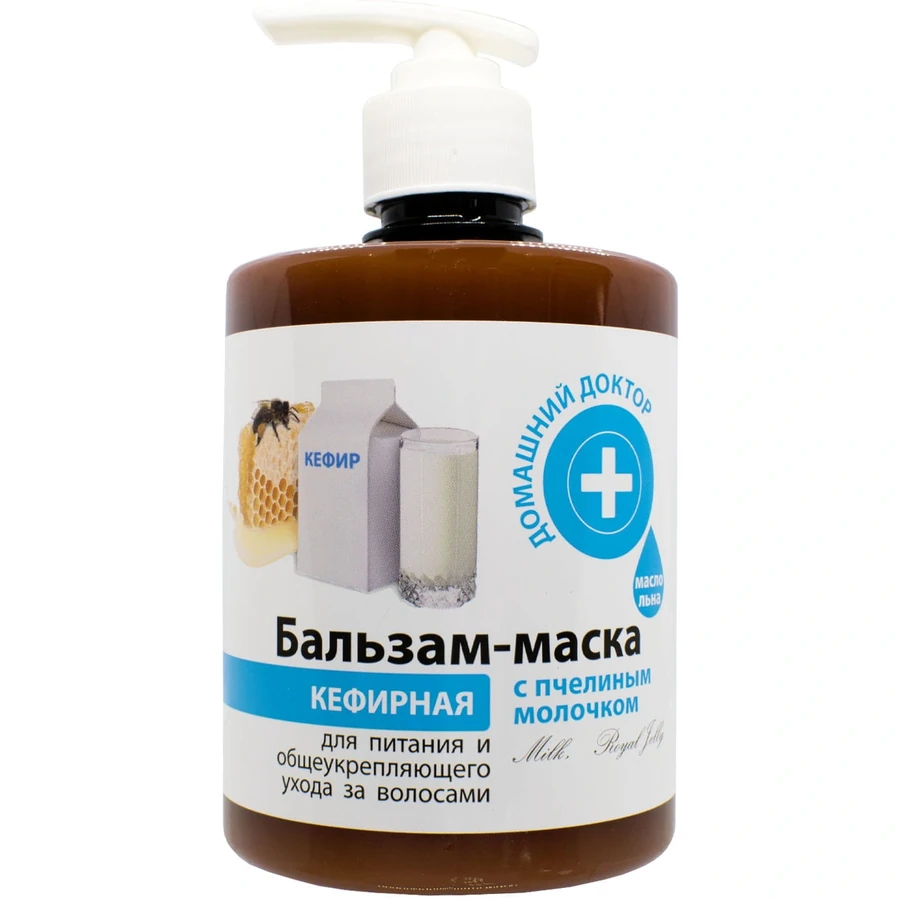 Домашний Доктор (The Doctor) Balm Mask Kefir with Bee Milk 500 мл